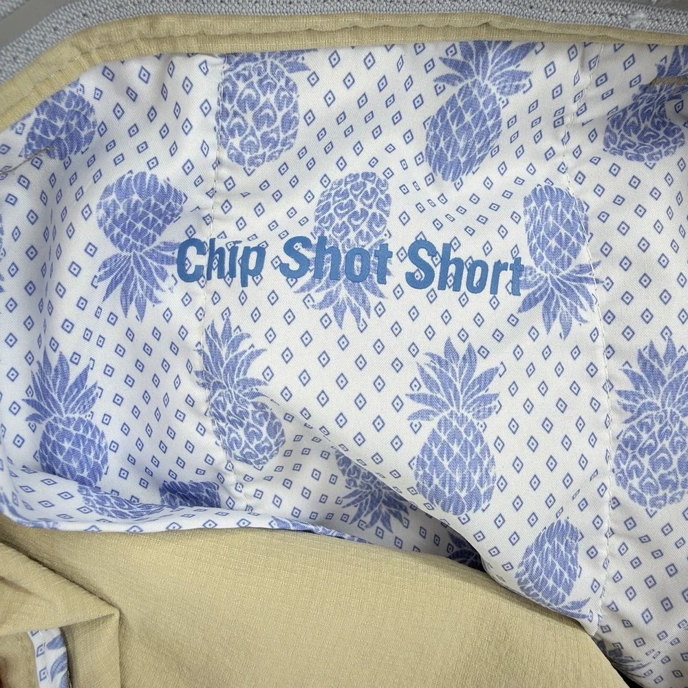 Tommy Bahama Chip Shot Shorts Mens 42 Brown Golf Chino Islandzone Performance